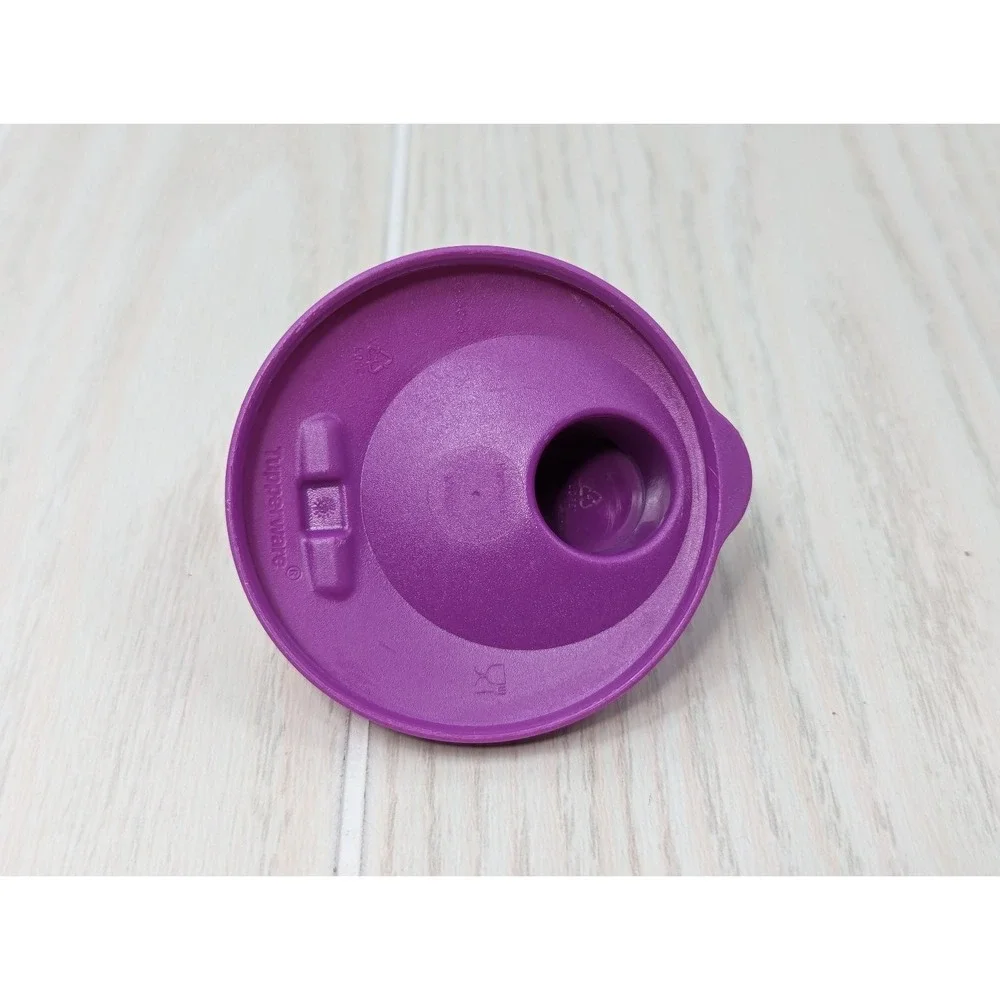 Tupperware 16 oz Halloween Witch Flip‎ Top Plastic Tumbler Cup orange purple